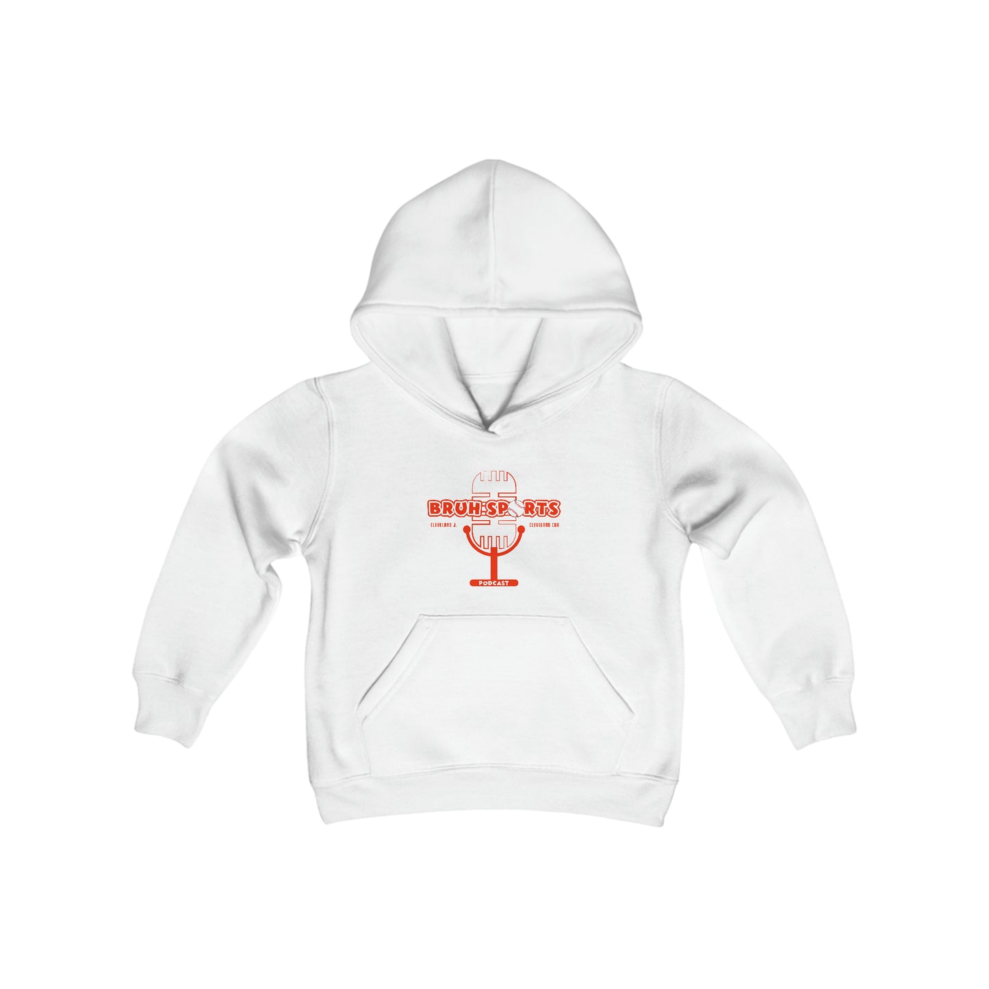 Bruh Sports Mic Youth Hoodie