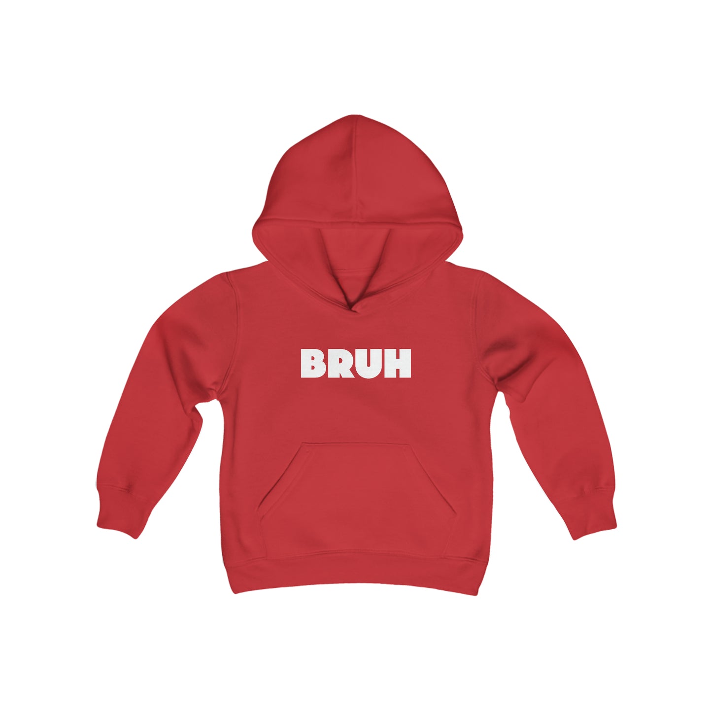 Bruh Youth Hoodie