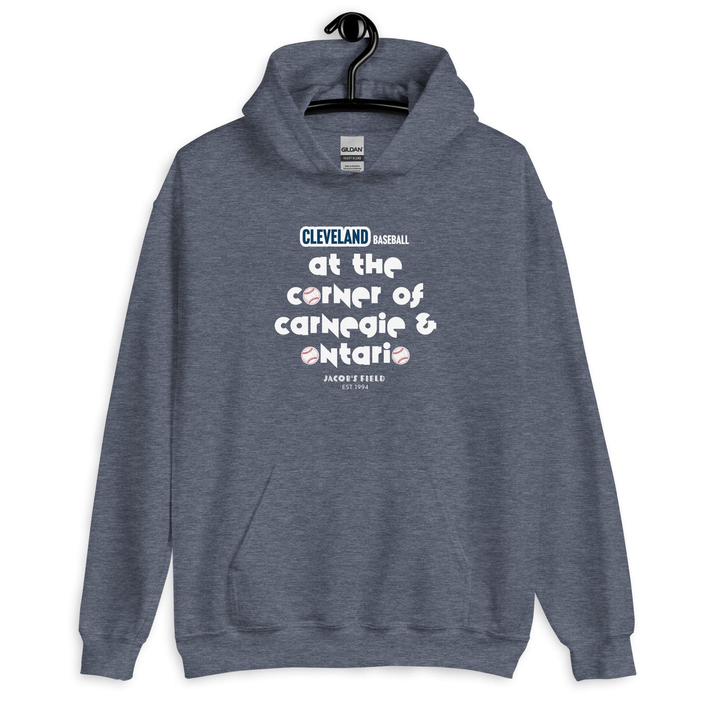 Corner of Carnegie & Ontario Unisex Hoodie