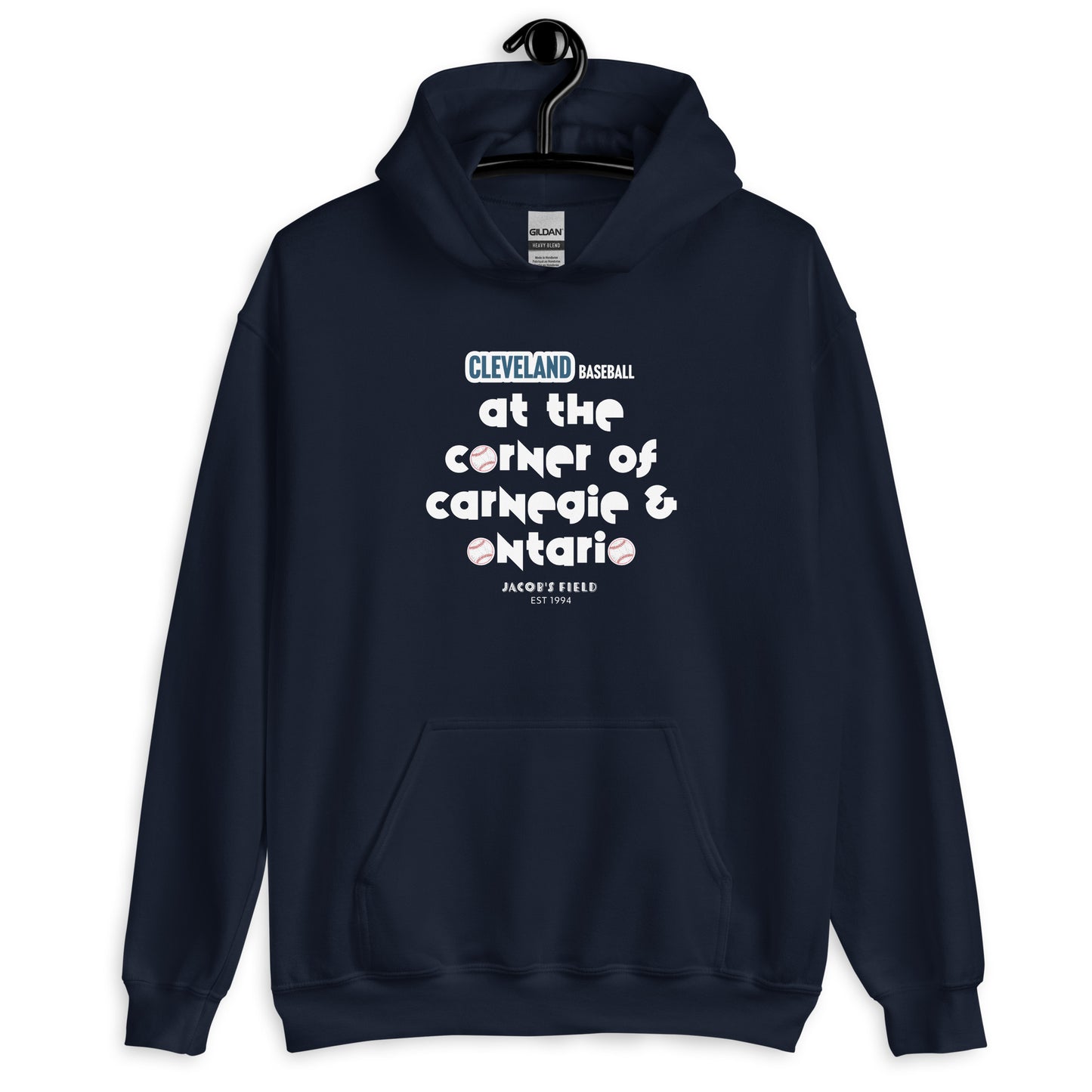 Corner of Carnegie & Ontario Unisex Hoodie