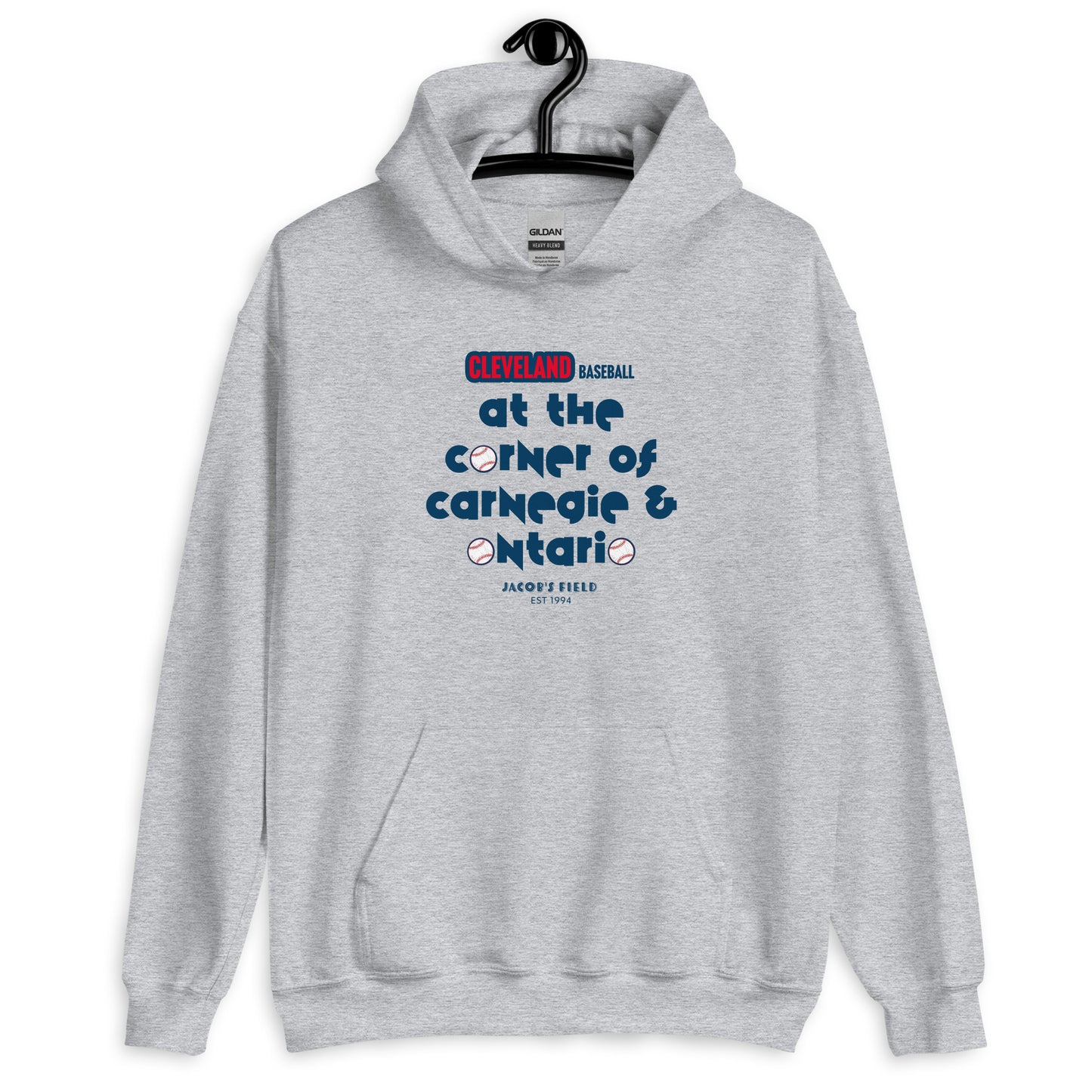 Corner of Carnegie & Ontario Unisex Hoodie