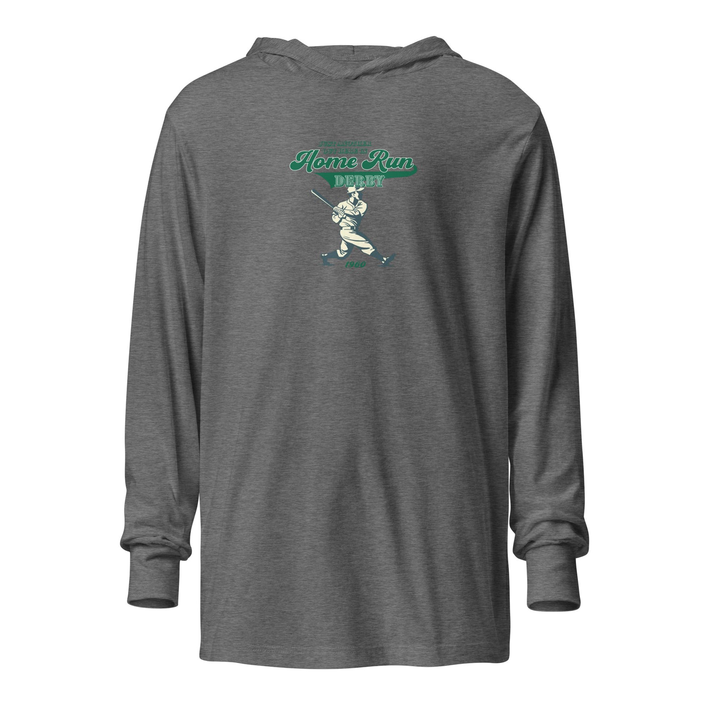 1960 Home Run Derby Hooded Long-Sleeve Tee