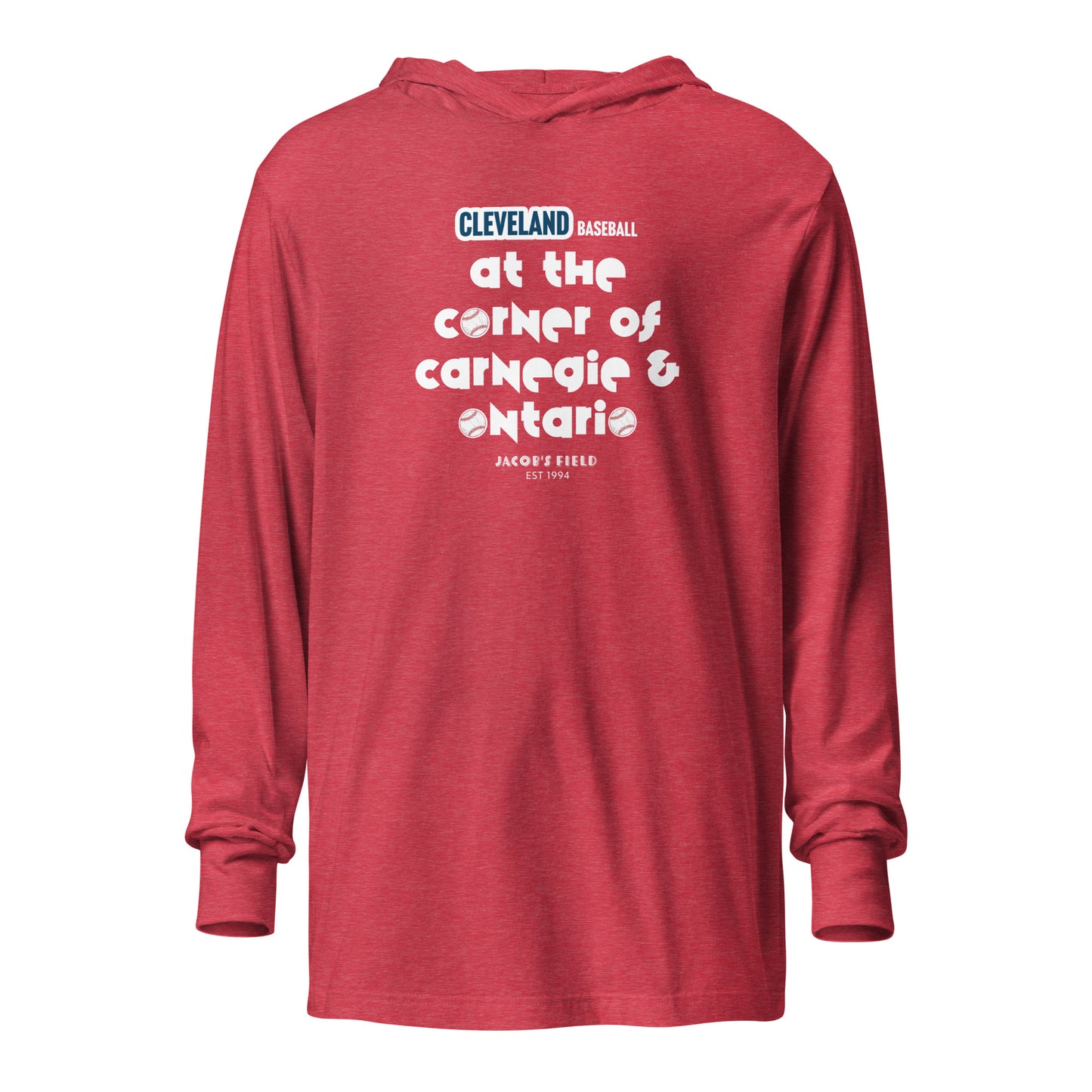 Corner of Carnegie & Ontario Hooded Long-Sleeve Tee