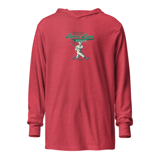 1960 Home Run Derby Hooded Long-Sleeve Tee