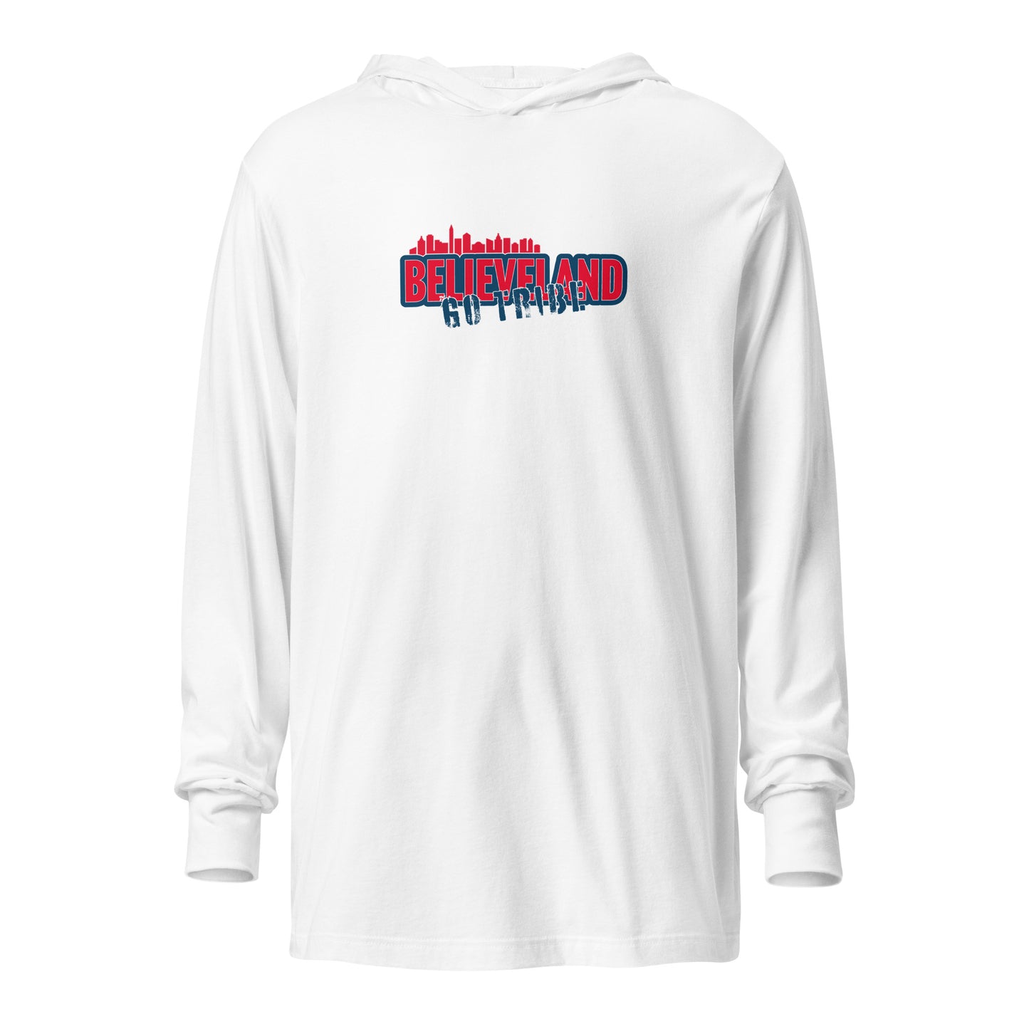 Believeland Tribe Hooded Long-Sleeve Tee