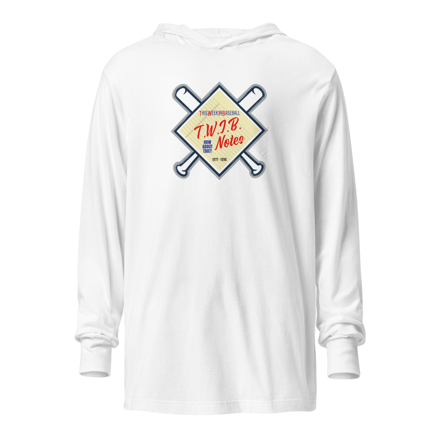 TWIB Notes Hooded Long-Sleeve Tee