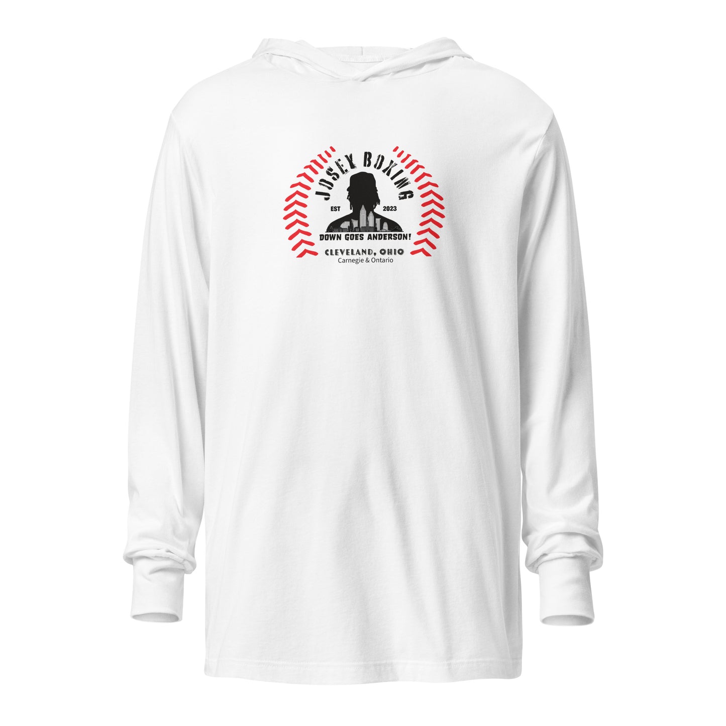 Josey Boxing Alt Hooded Long-Sleeve Tee