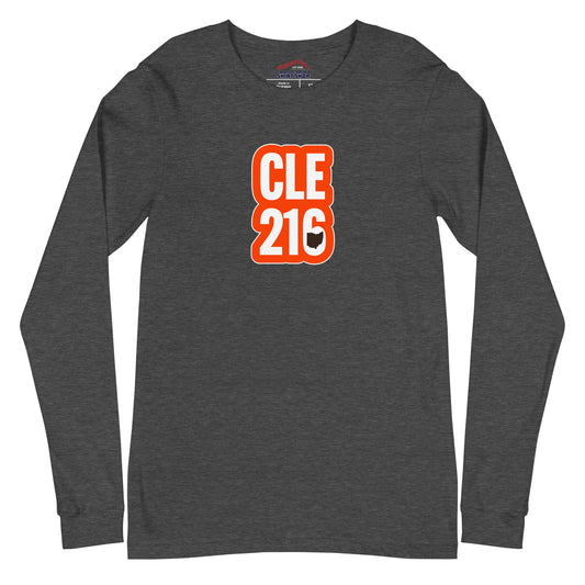 CLE 216 Unisex Long-Sleeve Tee