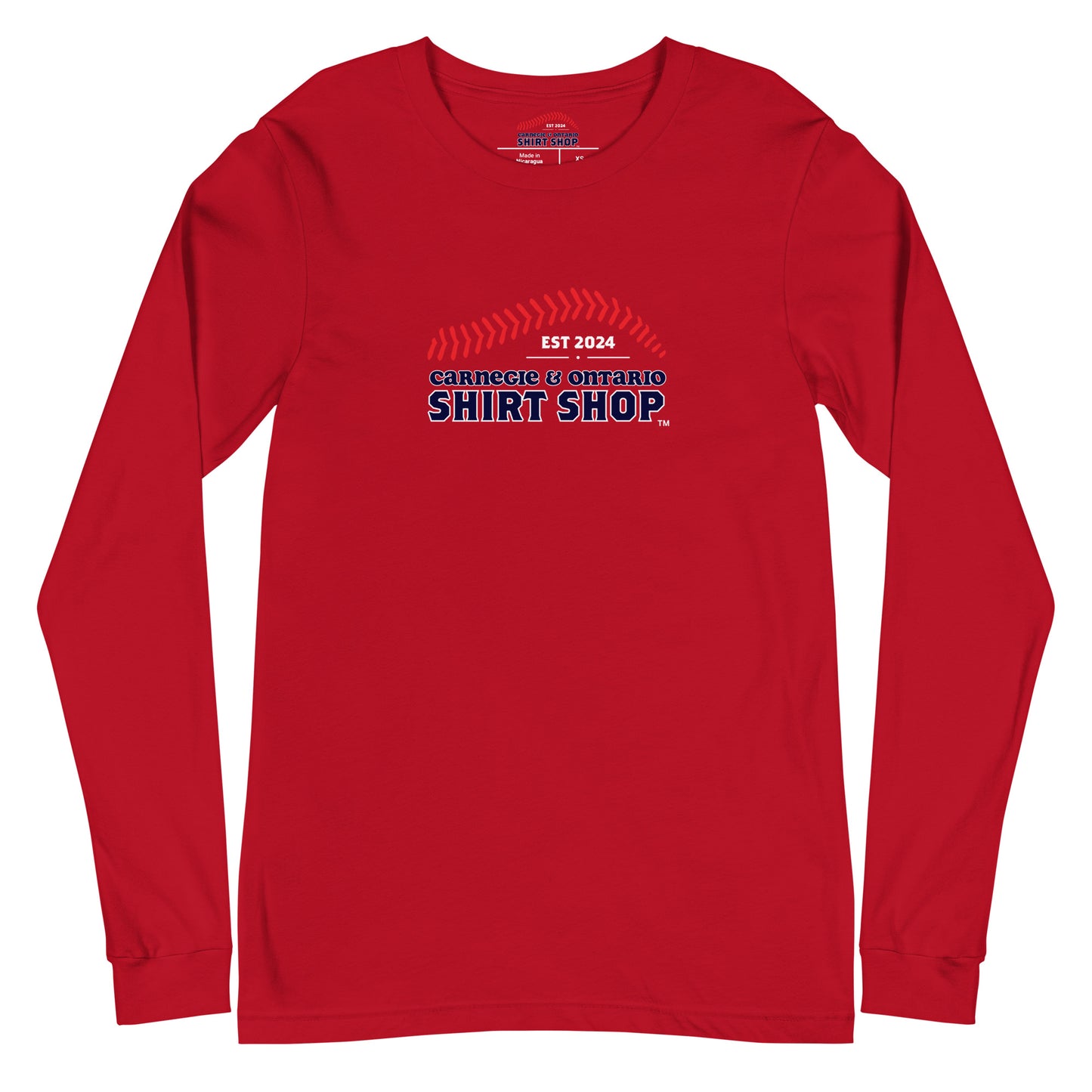 Carnegie & Ontario Shirt Shop Unisex Long-Sleeve Tee