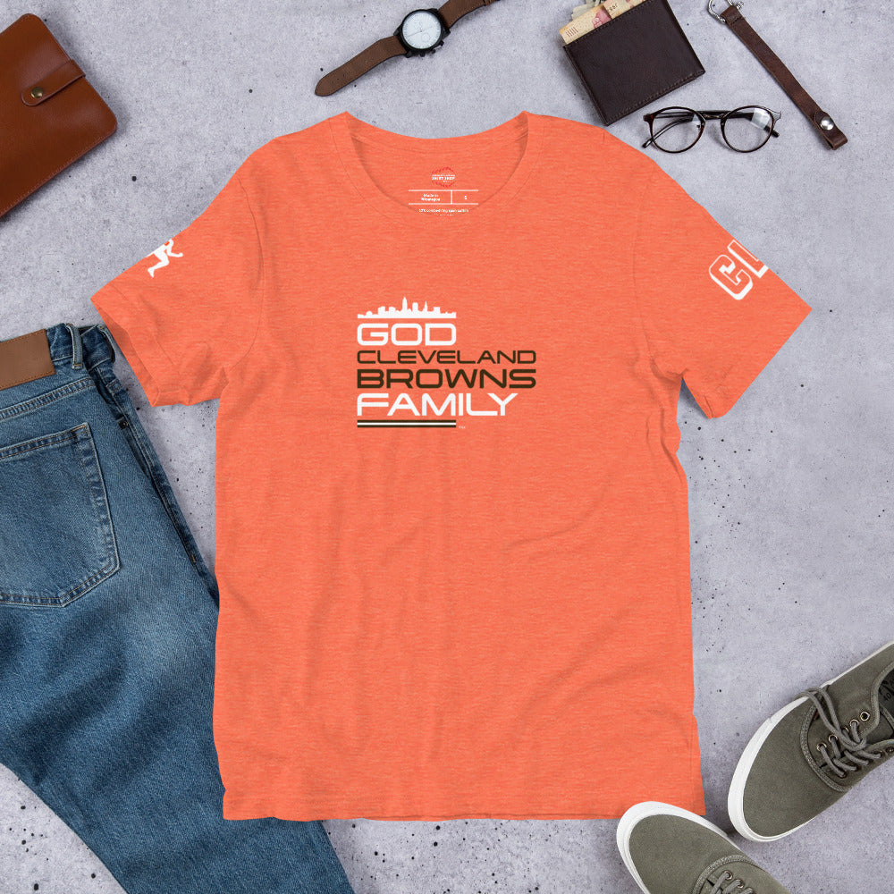 God, Browns, Family Unisex Tee