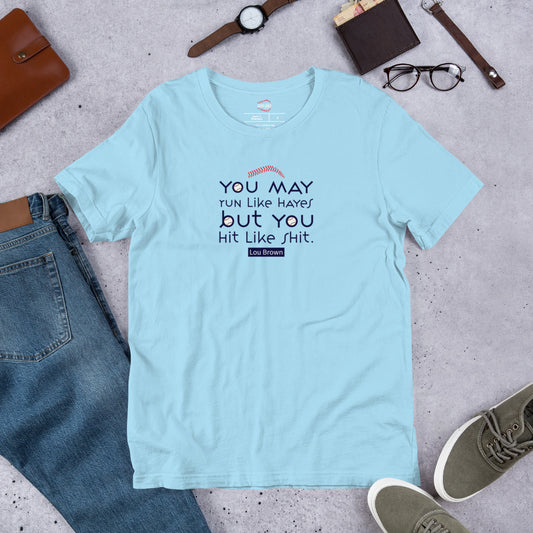 Run Like Hayes Unisex Tee