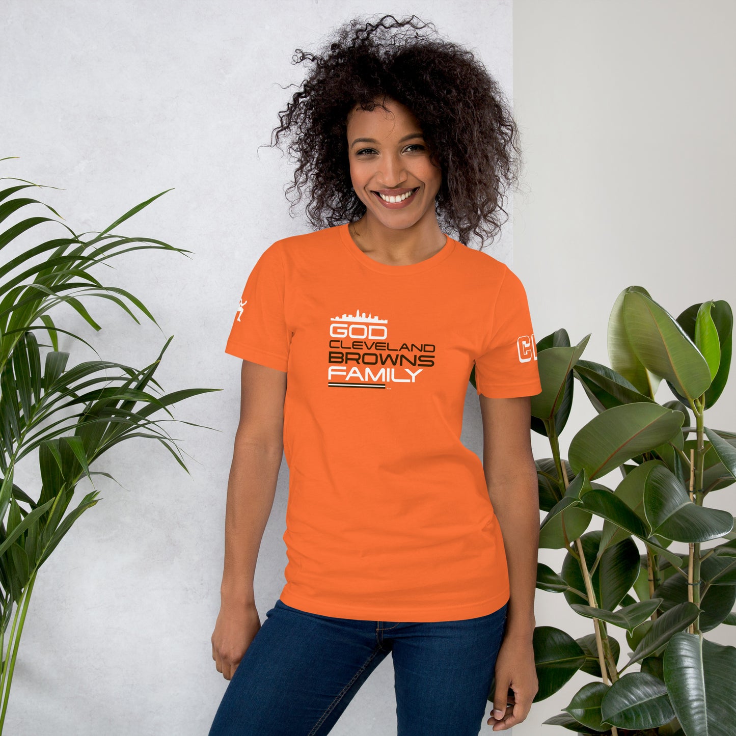 God, Browns, Family Unisex Tee