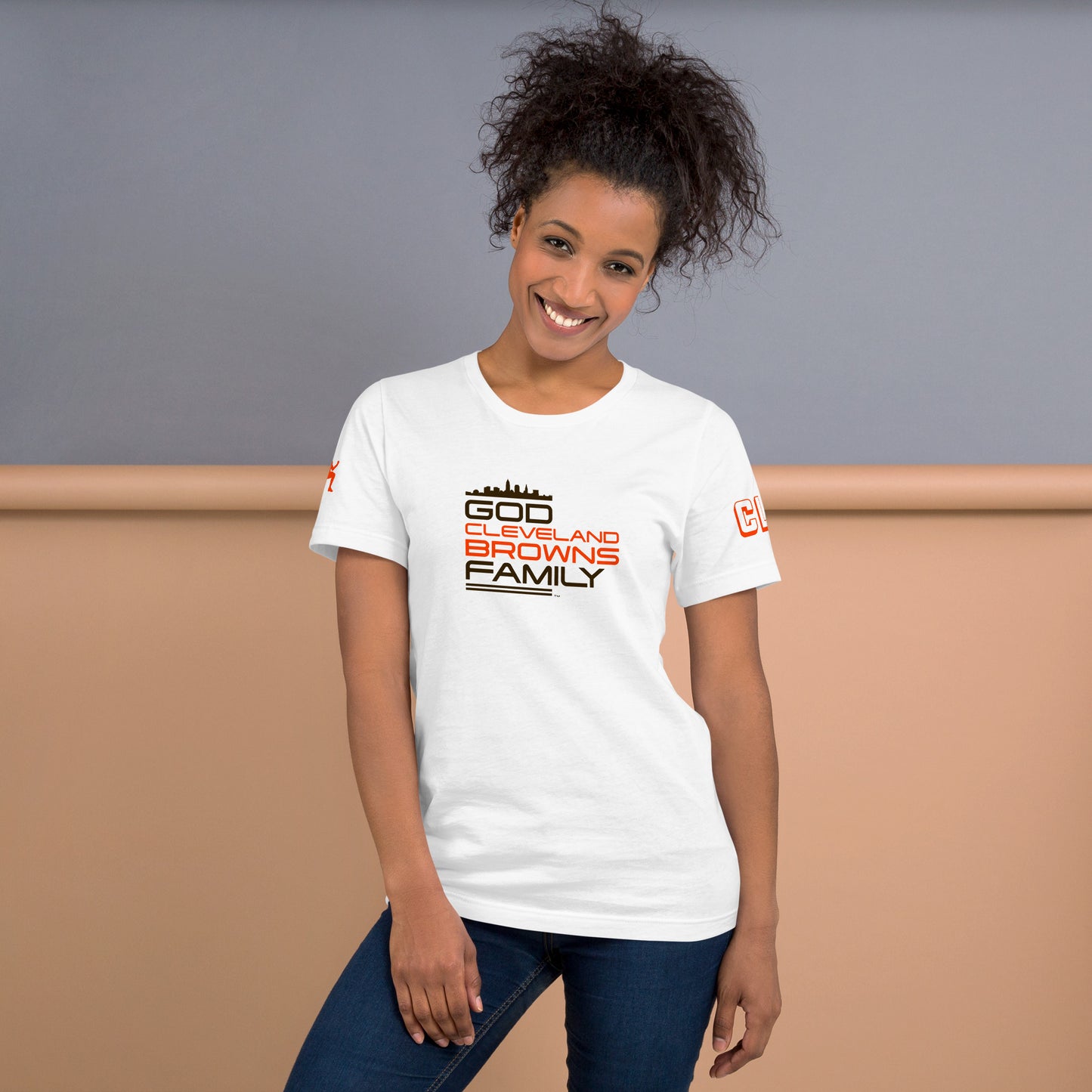 God, Browns, Family Unisex Tee