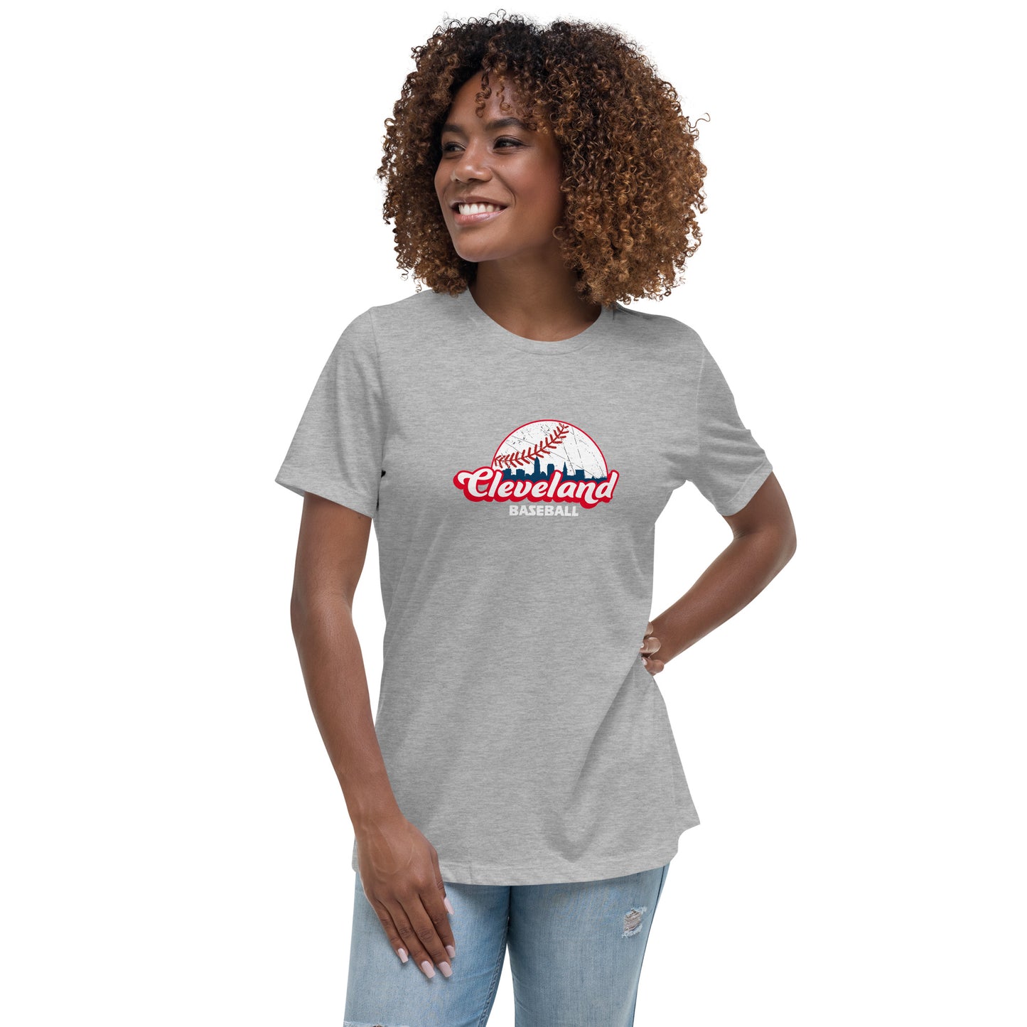 Cleveland Baseball Women's Relaxed Tee