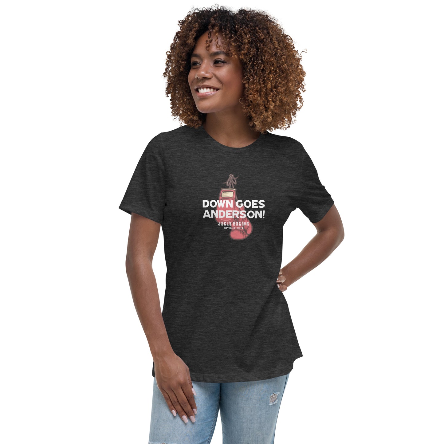 Down Goes Anderson! Women's Relaxed Tee