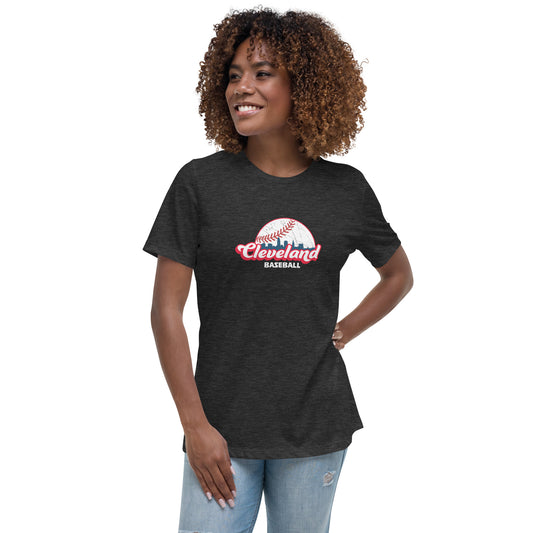 Cleveland Baseball Women's Relaxed Tee