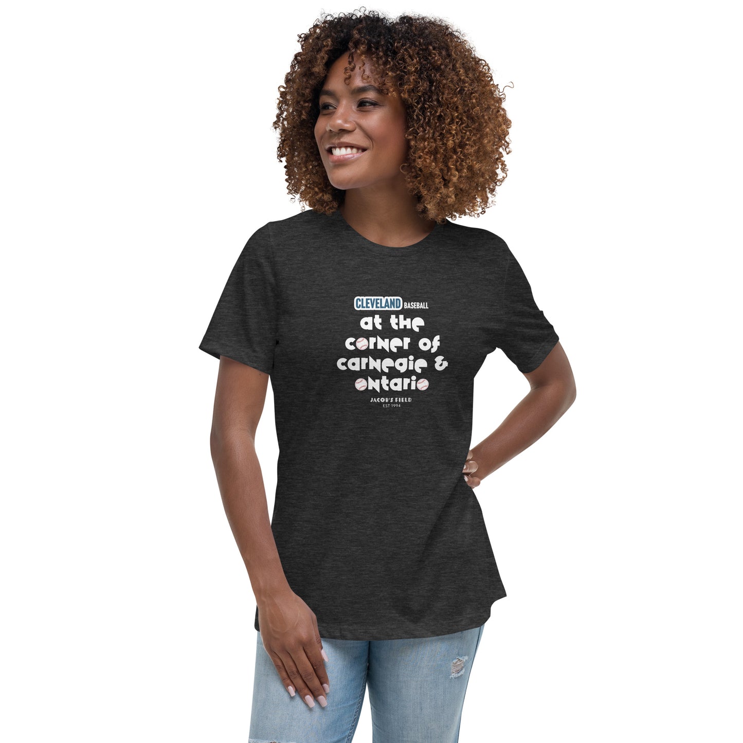 Corner of Carnegie & Ontario Women's Relaxed Tee