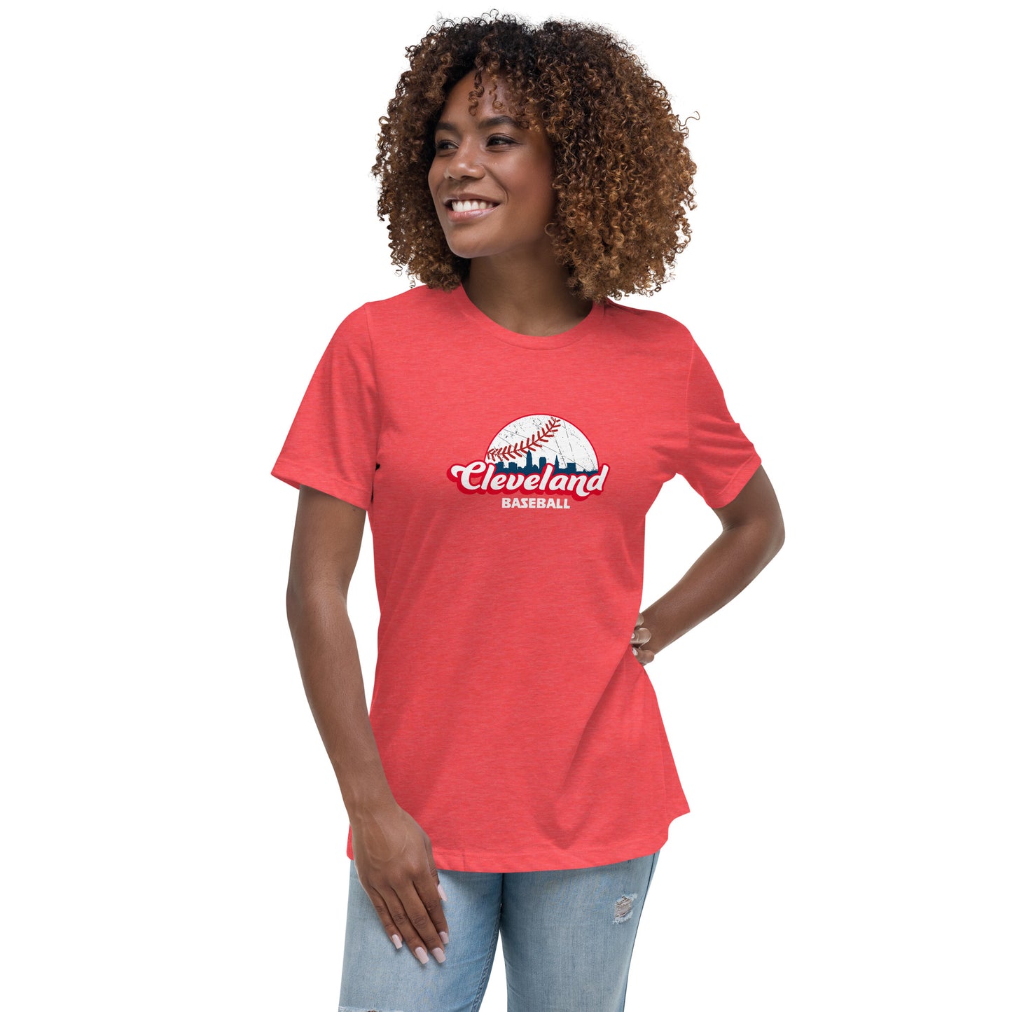 Cleveland Baseball Women's Relaxed Tee