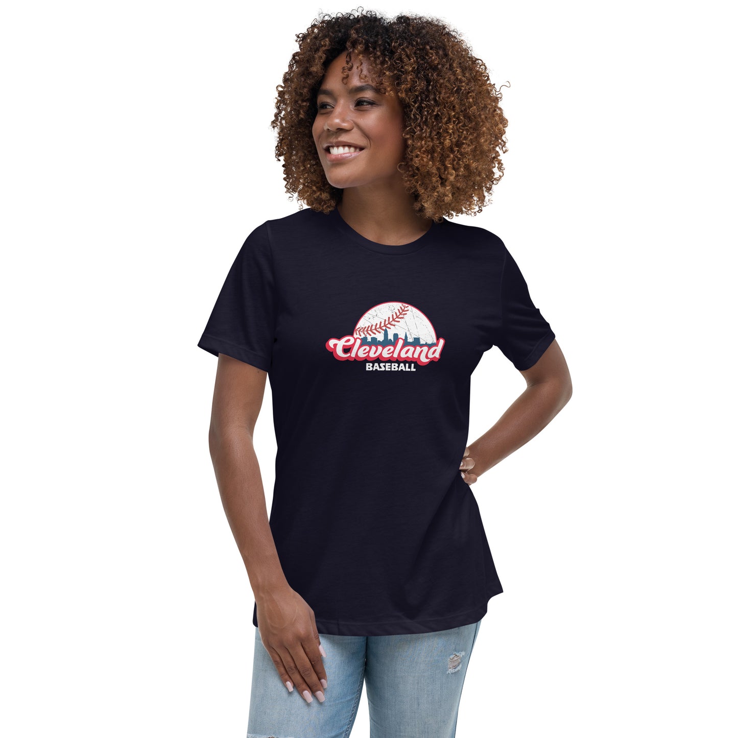 Cleveland Baseball Women's Relaxed Tee