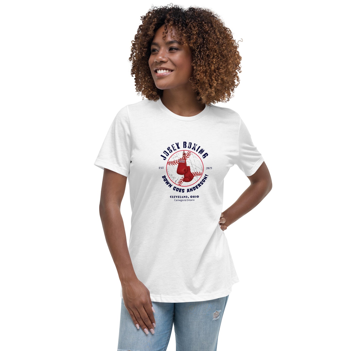 Josey Boxing Women's Relaxed Tee